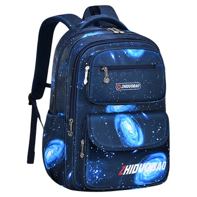 2026新款书包小学生男孩星空背包