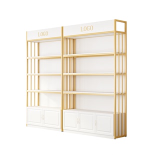 面膜展示柜化妆品货架展示架多层美甲货柜美容院产品置物架陈列柜