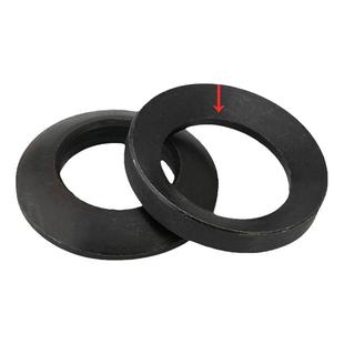 碳钢发黑加硬 GB850锥面垫圈GB849球面垫圈凹凸面垫片M6M10M12M64