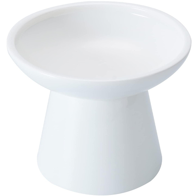 猫碗保护颈椎防打翻黑下巴