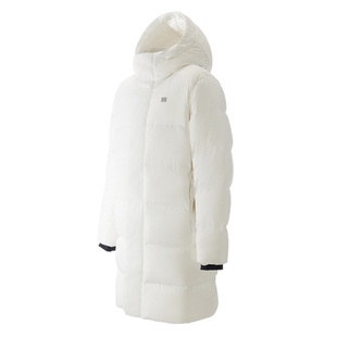 KOLON SPORT可隆羽绒衣防泼水男女面包服中长款连帽鹅绒羽绒服