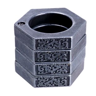 合金手撑子防卫扳指合法防狼铁四指拳扣防身指虎四指拳套求生戒指