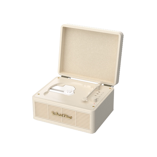 WhatPlus问加C300cd机专辑播放器一体机cd唱片机复古CD机追星礼