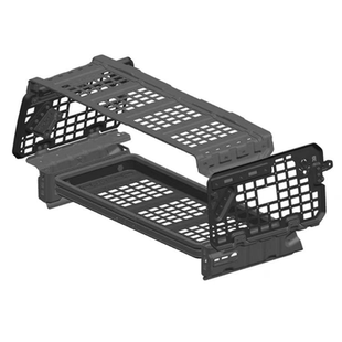 24款哈弗H9后备箱拓展架置物架平台储物筐侧窗挂网收纳上下分层