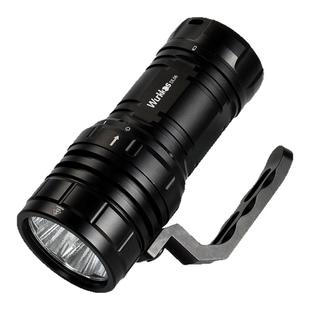 DL06专业强光潜水手电筒恒流磁环开关XHP50B*6强光15000LM可直充