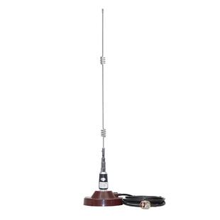 对讲机手台电台通用车载船用强磁吸盘天线UV双段短波低频VHF/UHF