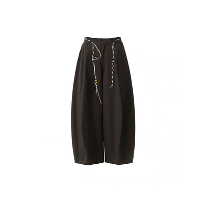 韩系极简叠穿豆豆纱针织套装