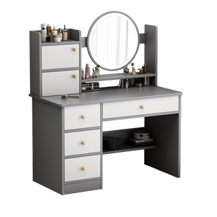 梳妆台卧室现代简约网红轻奢小户型书桌斗柜化妆台一体主卧化妆桌