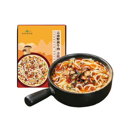 云南松茸鸡汤米粉米线