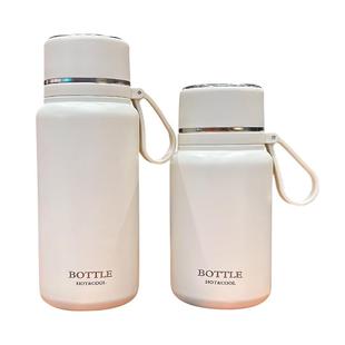 316不锈钢保温杯大容量茶水分离泡茶杯子学生便携水杯带盖可喝水