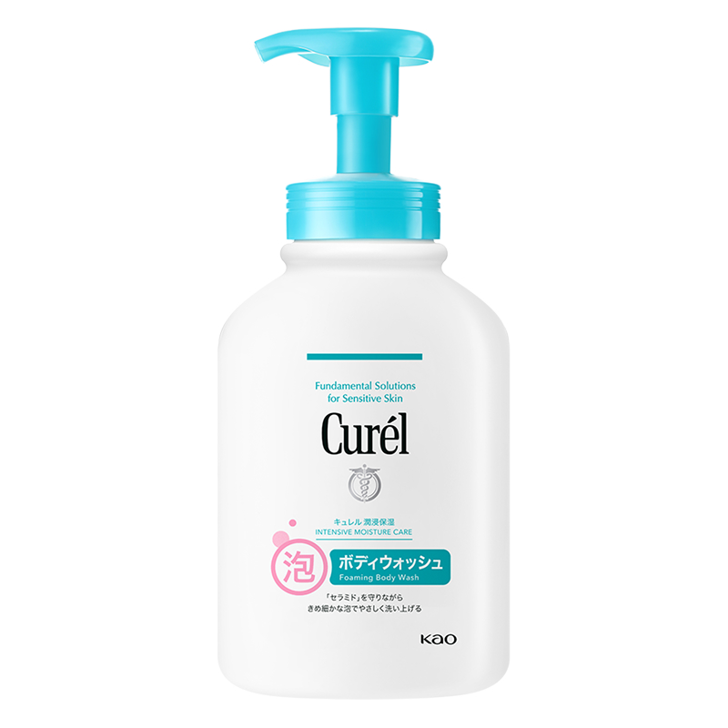 【会员日】珂润保湿泡泡沐浴露沐浴液480ml家庭装男女温和