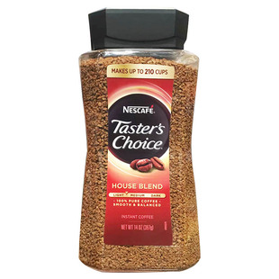 现货现货美国Nescafe雀巢原味速溶咖啡粉 免煮无糖低脂黑咖啡397g
