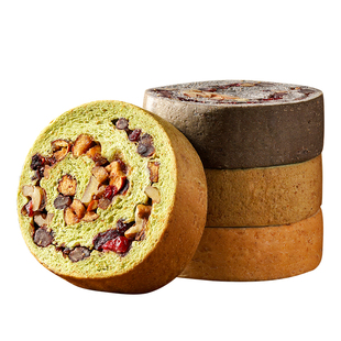 全麦车轮坚果面包无糖精粗粮减低轻脂肪代餐饱腹大列巴早餐主食品