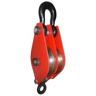 起重工具双轮起重滑车动滑轮组吊环 吊钩两轮起重滑车5吨到20t