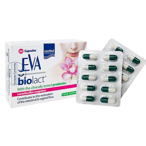 希腊EVA进口益生菌口服胶囊女性私密护理保养乳酸杆菌