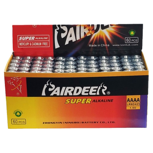 双鹿9号电池手写笔触控笔AAAA电池1.5v微软surface华为电脑PAD笔ipad学生电脑25A九号小七号华为笔记本4A电池