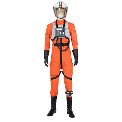 万圣节 Star wars星球大战cos战机中队新共和帝国飞行员cos套装