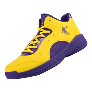 乔丹大黄蜂篮球鞋青少年学生校园比赛战靴子官方正品黄色男运动鞋