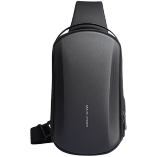 马可·莱登硬壳抗压斜挎单肩包休闲男胸包户外骑行机能概念小背包