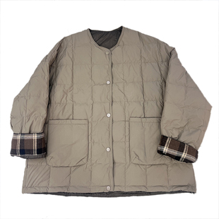 加肥加大码羽绒服女冬季宽松200斤胖mm显瘦不臃肿超好看薄外套300