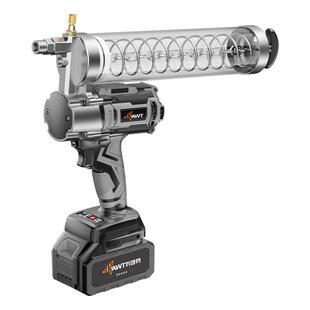 卡维特电动黄油枪24v锂电池挖机专用新款高压自动打注毛毛虫神器