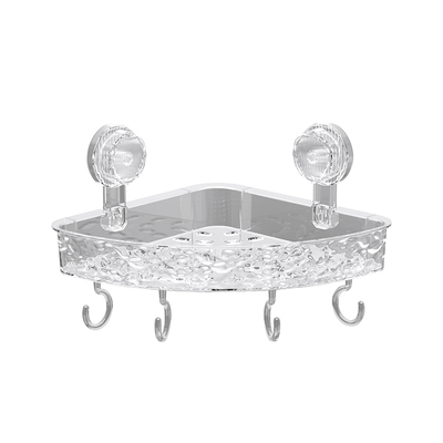 免打孔强力承重水波纹浴室置物架