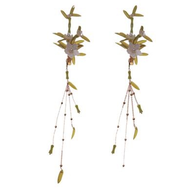 玉笙烟原创汉服头饰竹子竹叶发夹