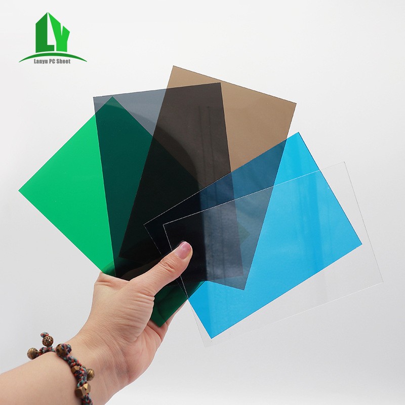 PC板透明pc耐力板茶色耐力板切割板制定亚克力阻燃加工耐力板