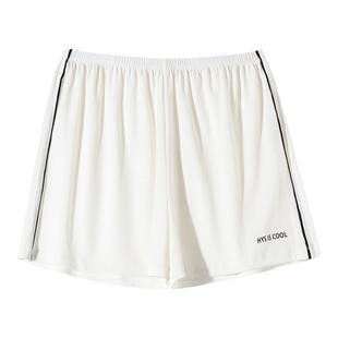 冰丝安全裤女夏季薄款防走光打底裤居家宽松可外穿高腰三分短裤