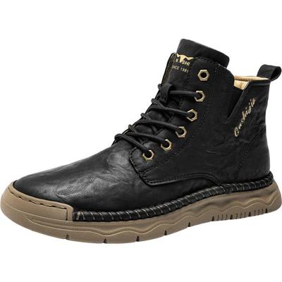 公牛世家英伦系列马丁靴真皮时尚