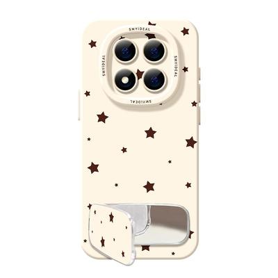 适用红米note15pro手机壳女款note14保护套小米高级note11pro硅胶防摔13por+全包redmi简约12turbo软好看星星