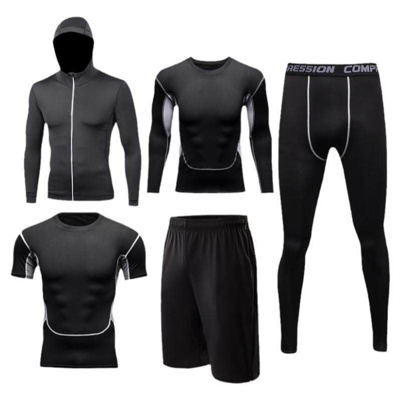 定做健身服套装男三件套房训练服健身套装