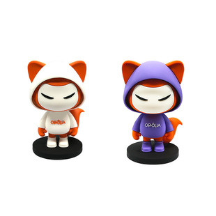 盲盒公仔定制 pvc立体注塑树脂手办定制潮玩搪胶卡通摆件打样制作