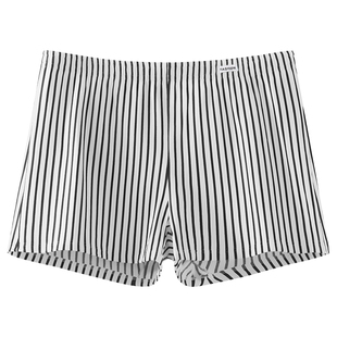 都市丽人男士纯棉阿罗裤可外穿平角短裤宽松居家睡裤透气四角内裤