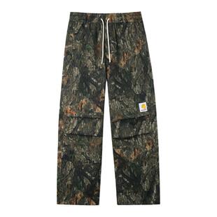 Retrojive project 树枝迷彩水彩树纹Realtree camo 伞兵裤阔腿裤
