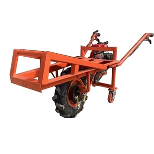 机动独轮车汽油农用三轮车鸡公车斗爬坡果园转运手推车油动运输车