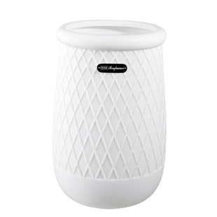 现代纯白欧式高筒花盆室内外家用加厚树脂大花惠兰花盆通用绿植盆