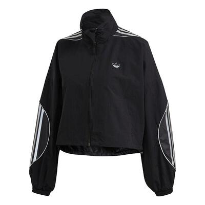 Adidas/阿迪达斯正品 三叶草 TRACK 女子休闲运动外套FM1966