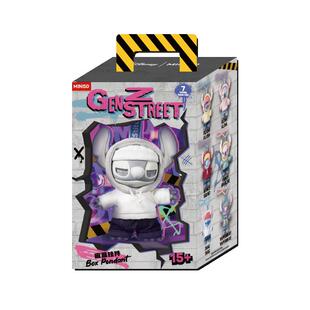 MINISO/名创优品迪士尼史迪奇GenZ街头系列搪胶毛绒盲盒挂件潮流