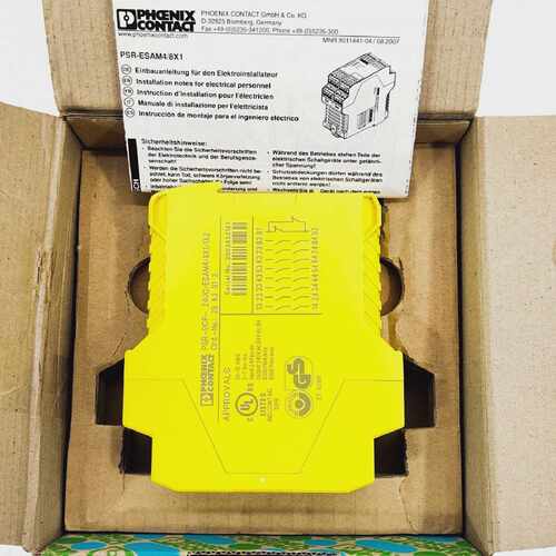 PHOENIX CONTACT PSR-SCP-24UC/ESAM4/8X1/1X2 SAFTEY RELAY ORDE