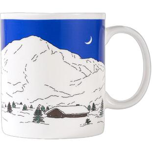 苏楠岛SND【远山】骨瓷马克水杯 雪山耐高温450ml 顺丰