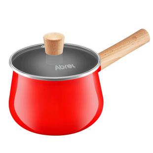 安博力珐琅搪瓷锅汤锅宝宝辅食不粘锅泡面锅电磁炉燃气炉通用送礼