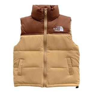 男童羽绒服马甲新款儿童保暖立领拼接童装防寒秋冬季坎肩外穿背心