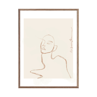 北欧无喷漆实木画框 海报防潮装裱 | 仅为店内画芯买家提供服务