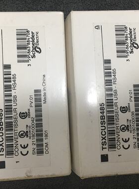 议价Schneider连接电缆组TSXCUSB485全新现货