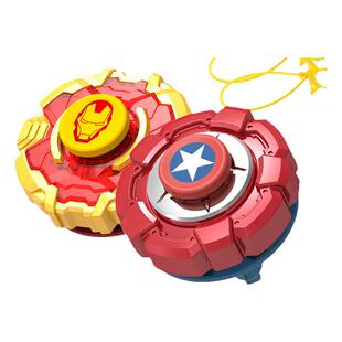 漫威儿童对战陀螺玩具新款合金爆旋持久战斗王飓风战魂5战神之翼