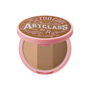 toocoolforschool涂酷三色修容盘修容粉饼鼻侧影哑光高光阴影一体