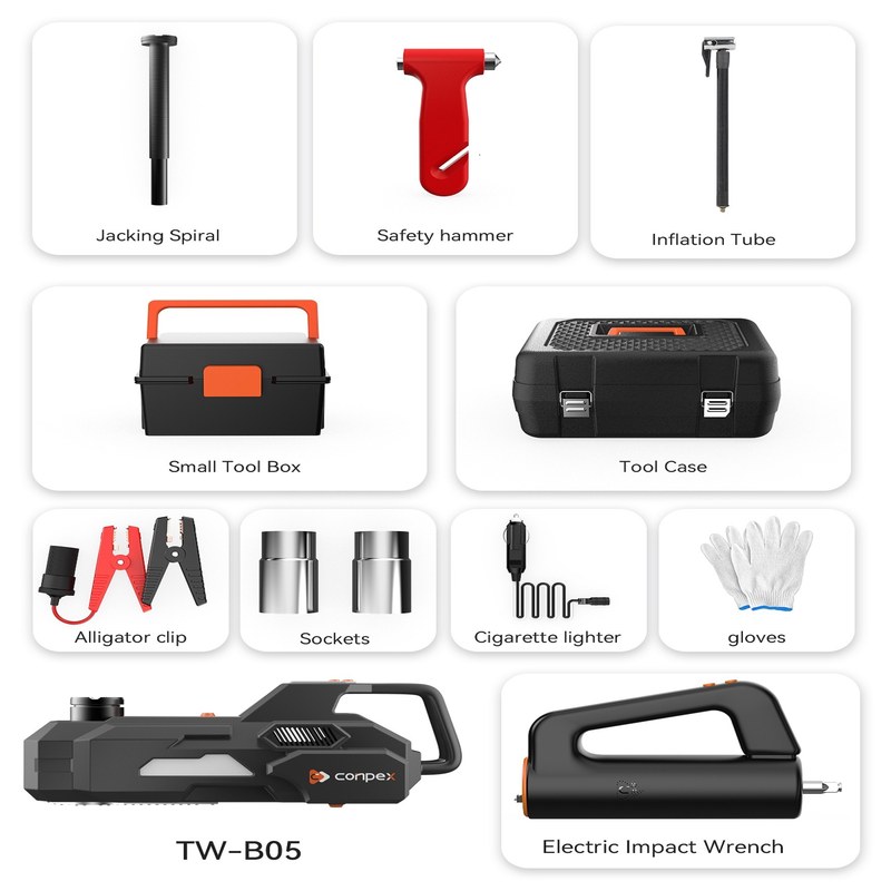 千斤顶电车起重顶轮胎工具12V5T新能源低底盘换胎B05新能源适配