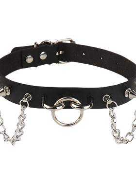 gallery欧美暗黑哥特皮质项圈