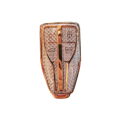 红旗钻石纹汽车钥匙套